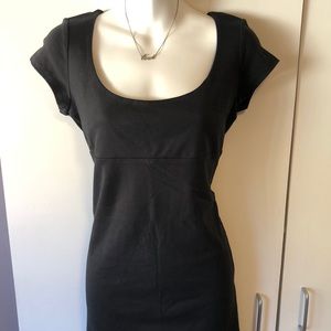 NY & Company Little Black Lounge Dress, Cotton!